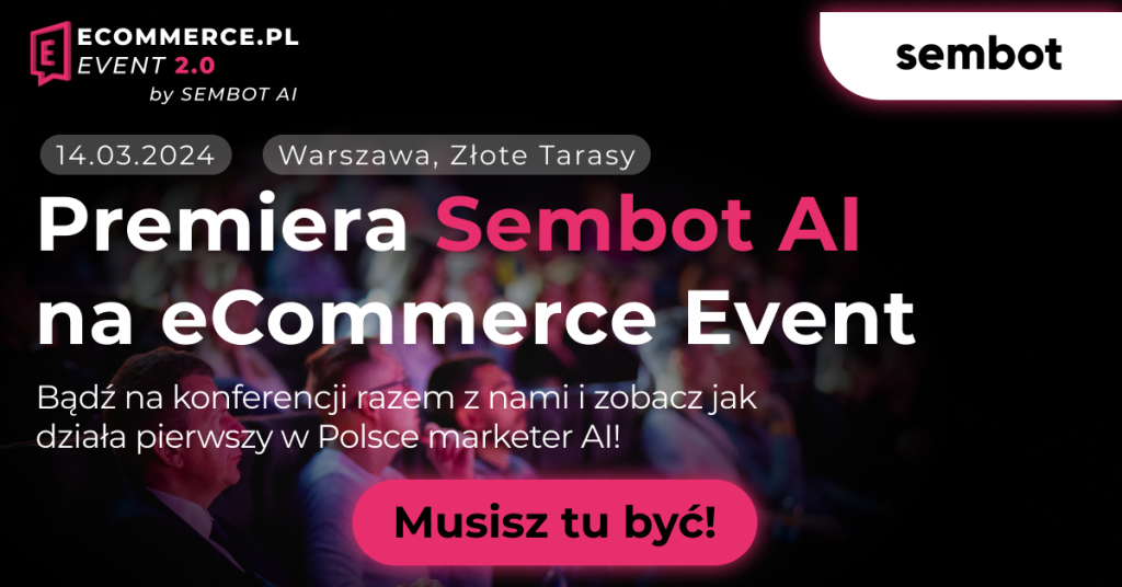 Premiera Sembot AI na eCommerce 1200x628